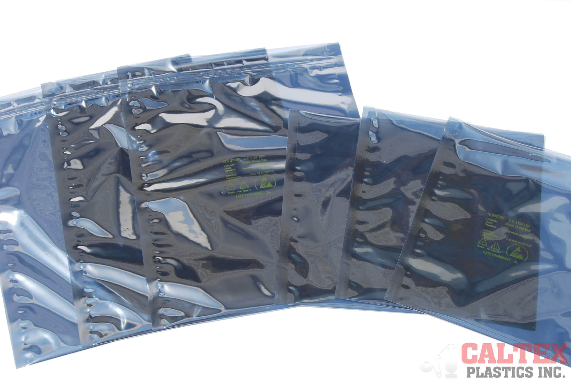 Buy Static Shielding Zipper Bags, Metallic, 3x5, ESD Shield